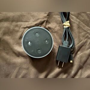 Amazon Echo Dot 2nd Gen With Charger